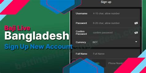 Baji Sign Up Bangladesh .